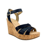 Sandalias Dora para mujer color navy