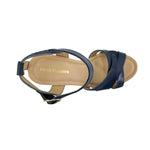 Sandalias Dora para mujer color navy