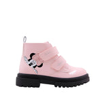Botas Minnie para niña color rosado