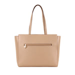 Cartera tote Bret para mujer color arena