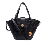 Cartera tote Becket para mujer color negro