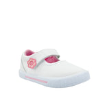 Canvas Fleur para infante color blanco