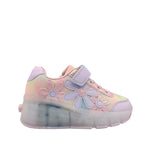 Sneakers con rodos Ari para niña color rosado