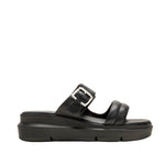 Sandalias flats Uplift 2 para mujer color negro