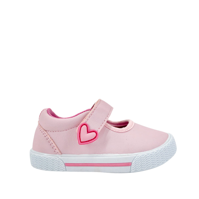 Canvas Ilsa para infante color rosado