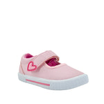 Canvas Ilsa para infante color rosado