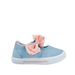 Canvas Indi para infante color celeste