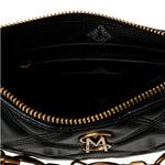 Cartera crossbody Baura para mujer color negro