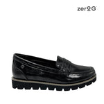Mocasines Jazlyn negro para mujer