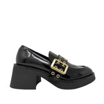 Mocasines de tacón Bridgeton para mujer color negro