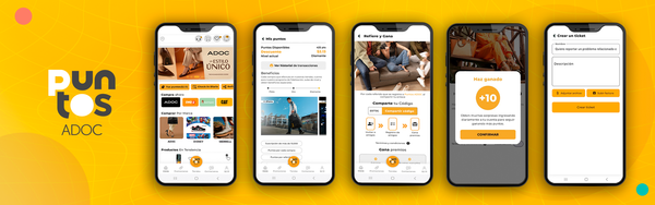 Relanzamiento de la app de Puntos ADOC