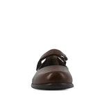 Balerinas Nicolette velcro cafe para Mujer