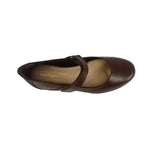 Balerinas Nicolette velcro cafe para Mujer
