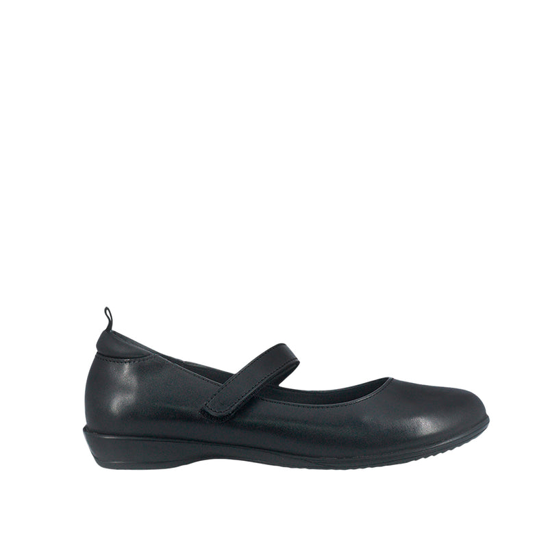 Zapatos escolares Anavelm para niña color negro