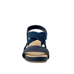 Sandalias Galicia para mujer color navy