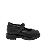 Zapatos escolares Gladys para niña color negro