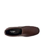 Casuales slip on Marchetti para hombre color café