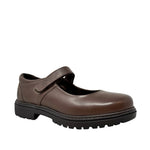 Ballerinas escolares Gladys para mujer color café