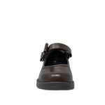 Ballerinas escolares Sammarha para niña color café