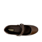 Ballerinas escolares Nicolette para mujer color café