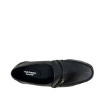 Loafers Sutton Moc Toe Slip para hombre color negro