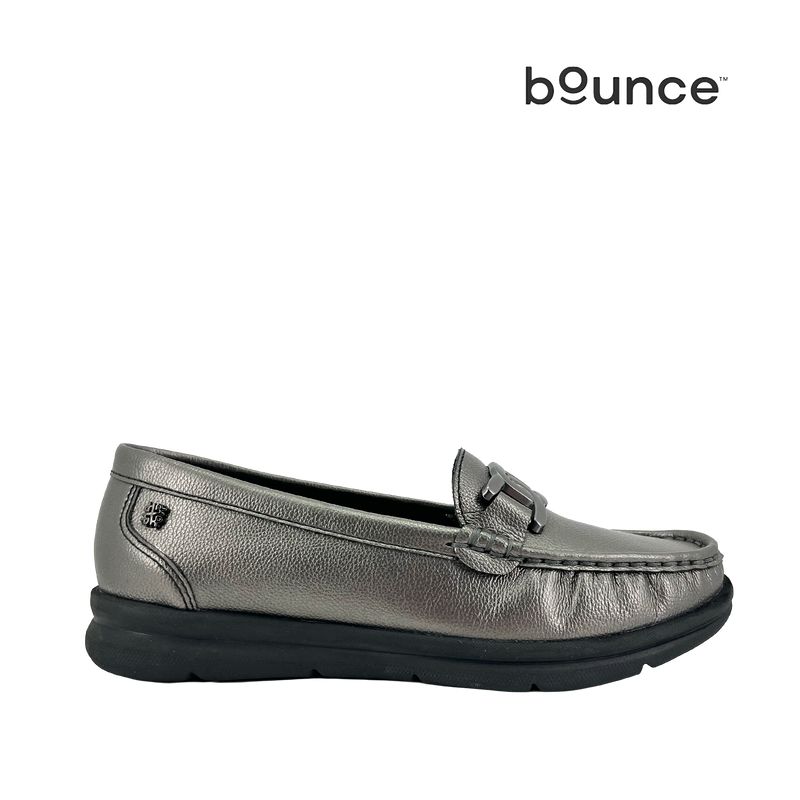 Mocasines Josephine para mujer color pewter
