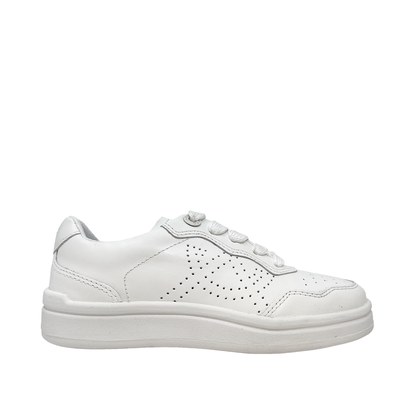 Tennis escolares Juno para niño color blanco
