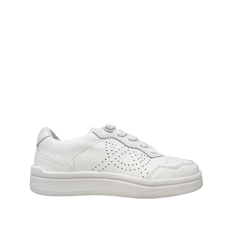 Tennis escolares Juno para niño color blanco