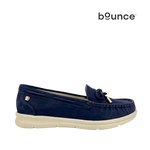 Mocasines Raque para mujer color navy