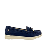 Mocasines Raque para mujer color navy