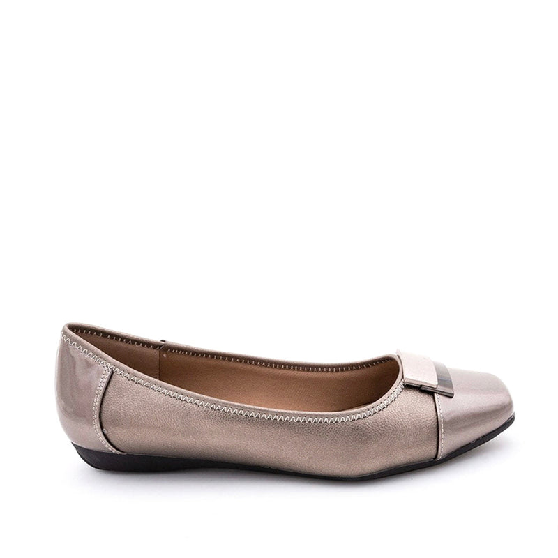 Ballerinas Anto color plateado