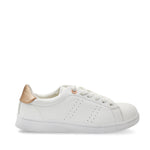 Sneakers Kayla color blanco oro rosa