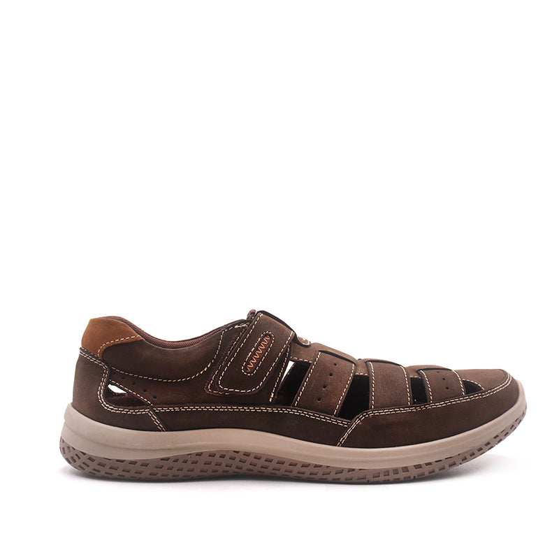 Sandalias Rick color café