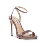 Sandalias de tacón Wordly color pewter