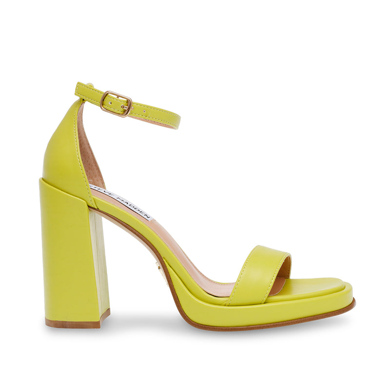 Sandalias de tacón Dream On color verde