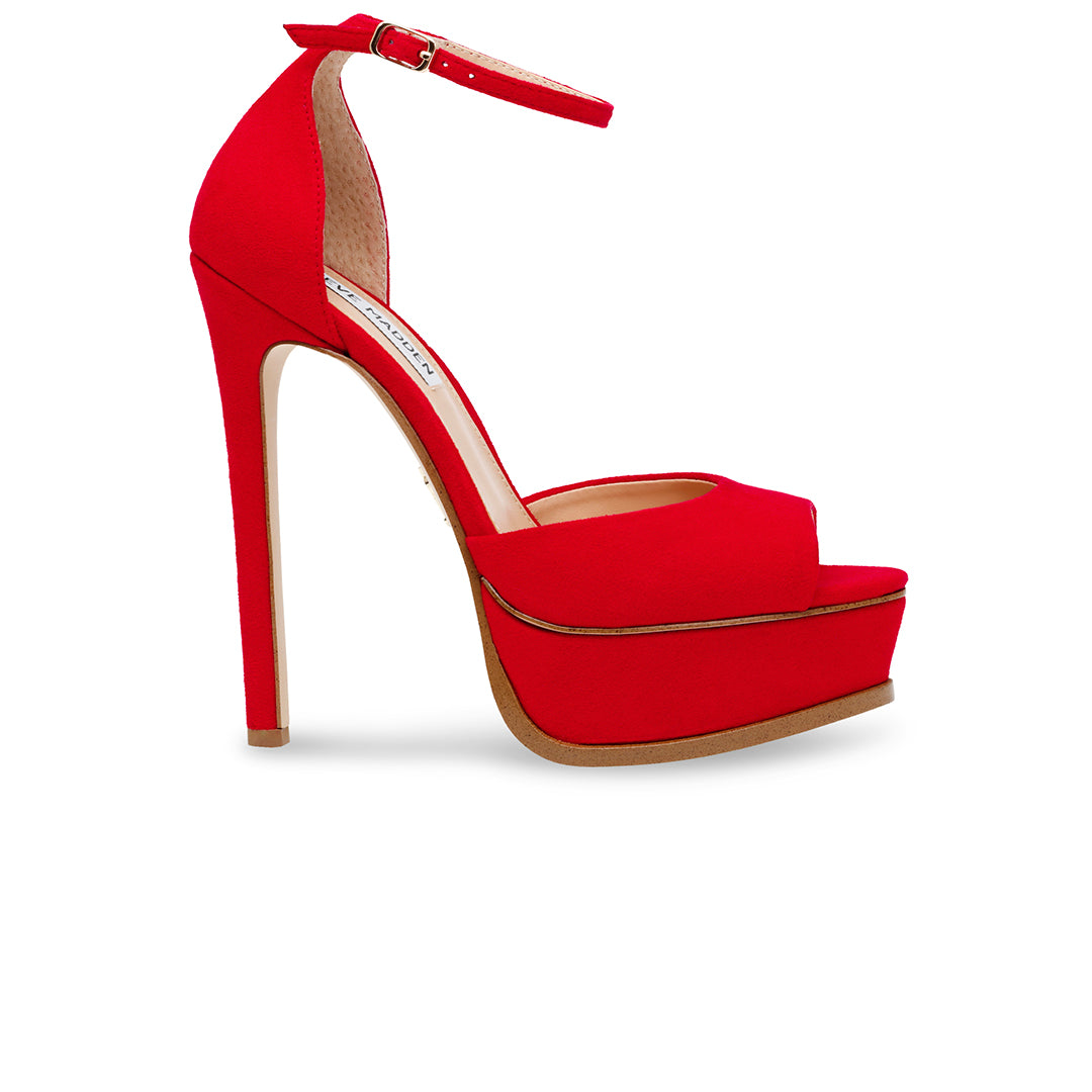 Las mejores ofertas en Zapatos de tacón para mujer rojo Louis