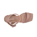 Sandalias de tacón Winii color taupe
