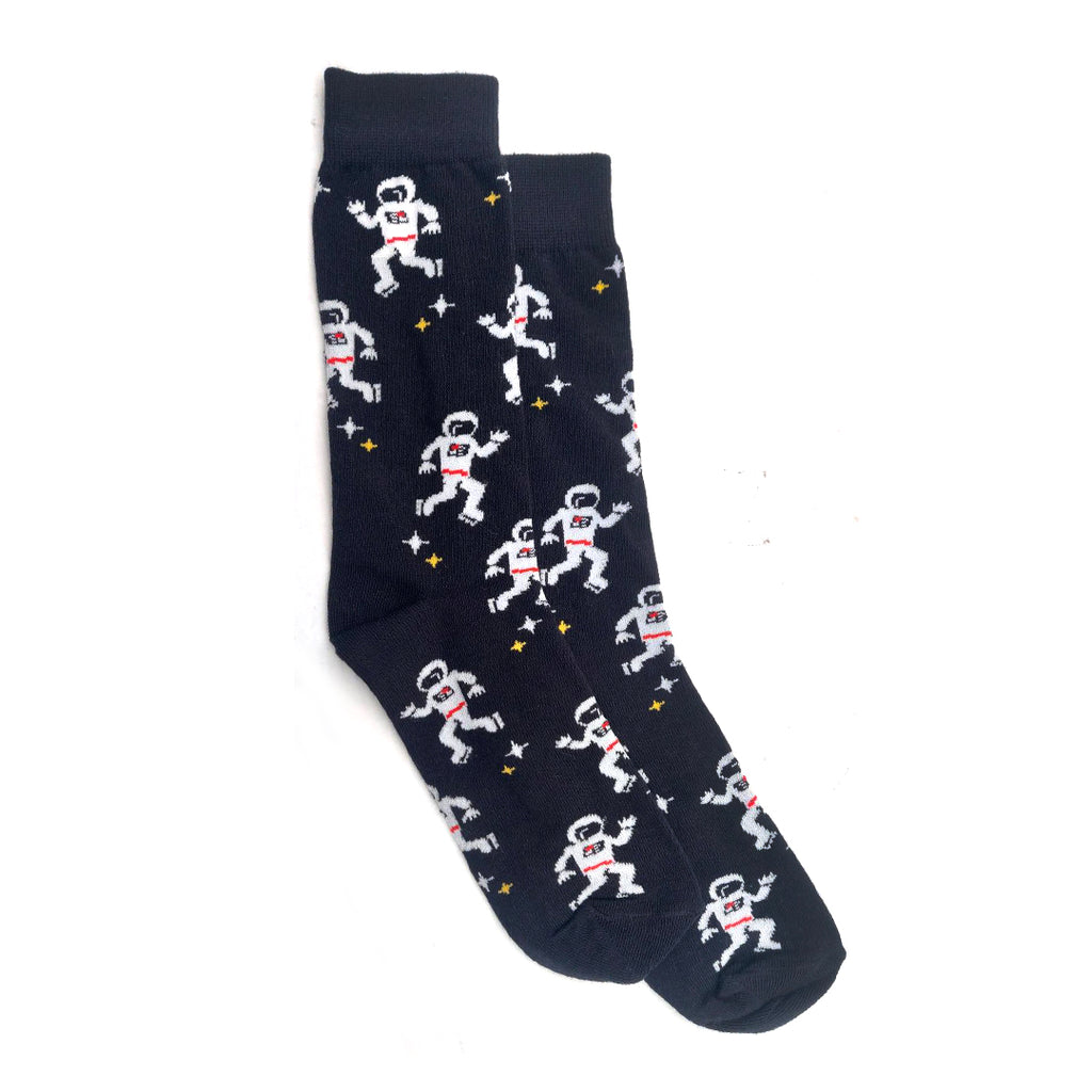 Calcetines Astronauta negro para Hombre