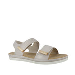 Sandalias flats Carlota color blanco