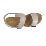 Sandalias flats Carlota color blanco