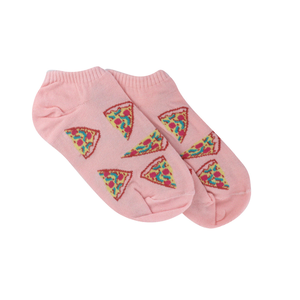 Calcetines Pizza rosado para Mujer