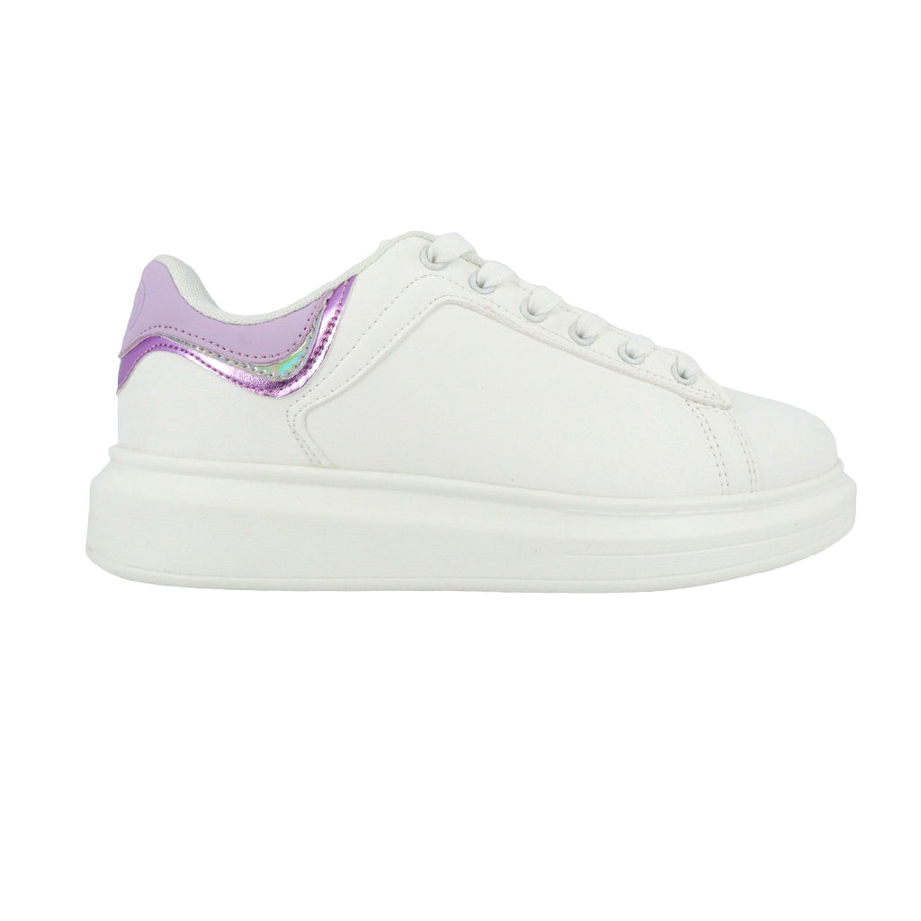 Sneakers Dayra color lila para mujer