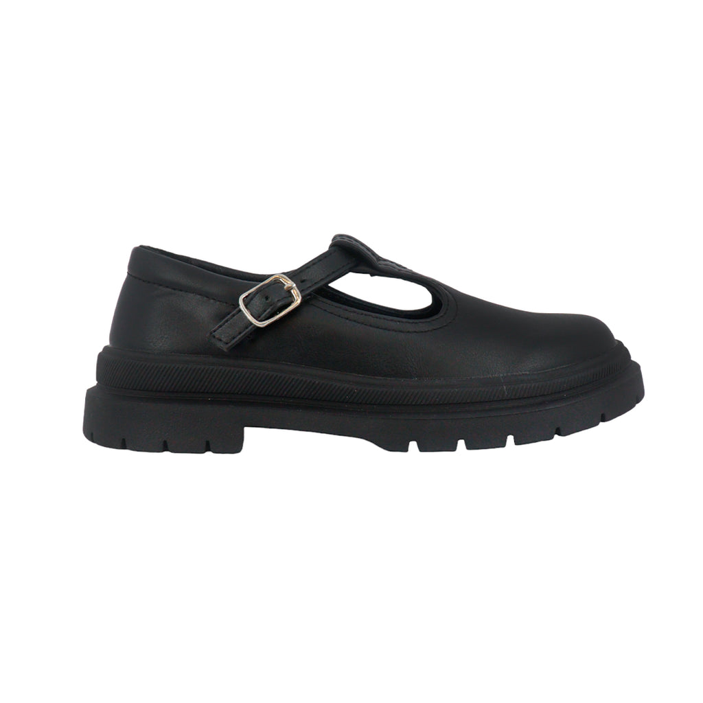 Zapatos escolares Colette color negro para niñas