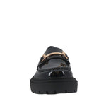 Mocasines Avrile para mujer color negro