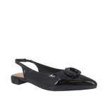 Flats Slingback Anneli para mujer color negro