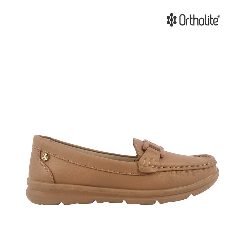 Mocasines Josephine beige para Mujer
