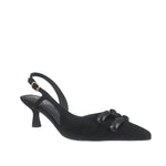 Tacones slingback Fabiola color negro