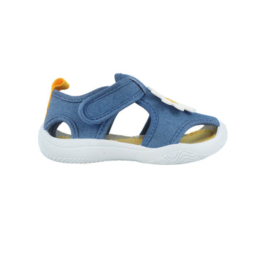 Sandalias Kiki color azul para infantes
