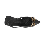 Tacones slingback Holloway para mujer color negro