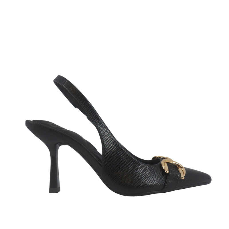 Tacones slingback Holloway para mujer color negro